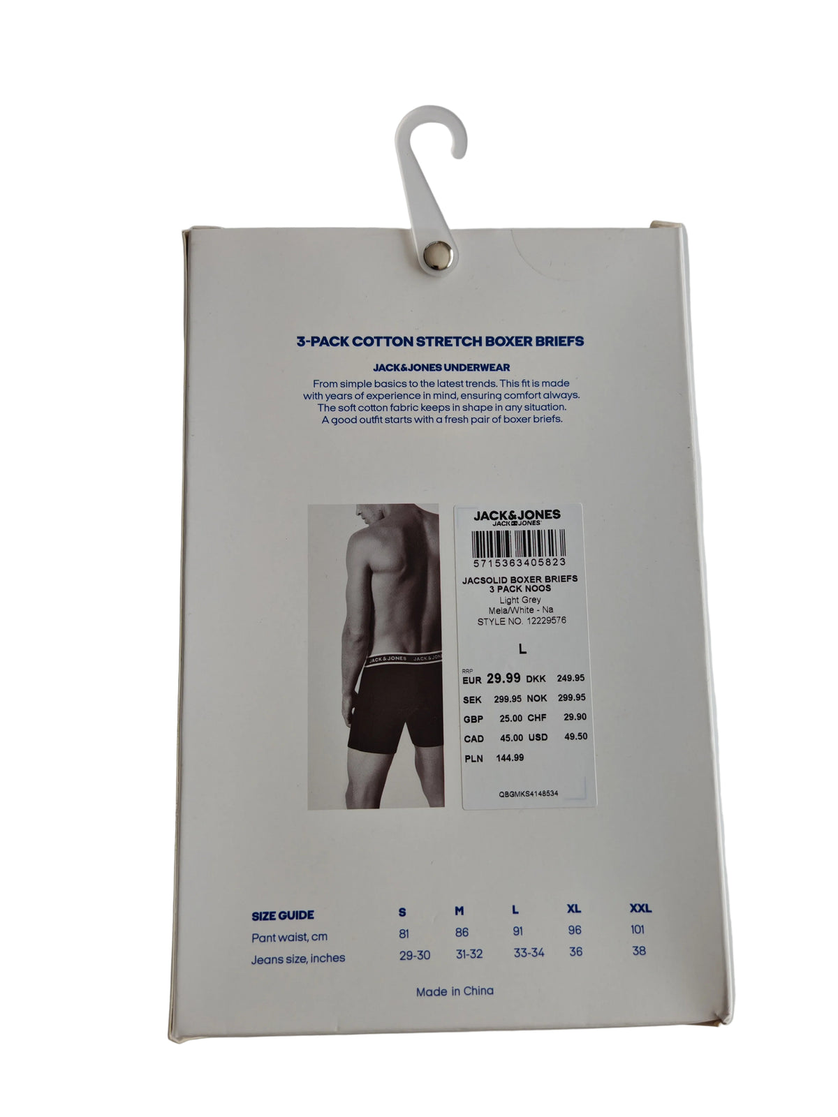 Set boxeri barbati (3buc) marimea L  Jack&Jones