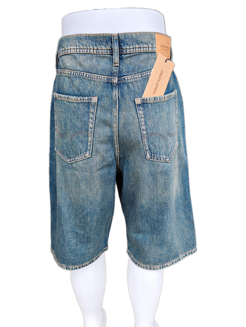 Jack&Jones  jeans pantaloni scurti barbati S