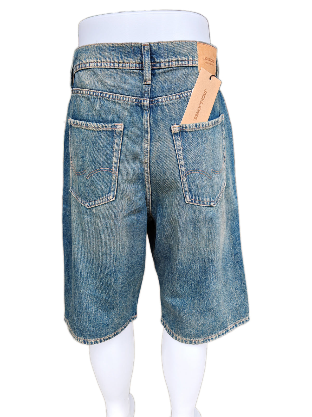 Jack&Jones  jeans pantaloni scurti barbati S
