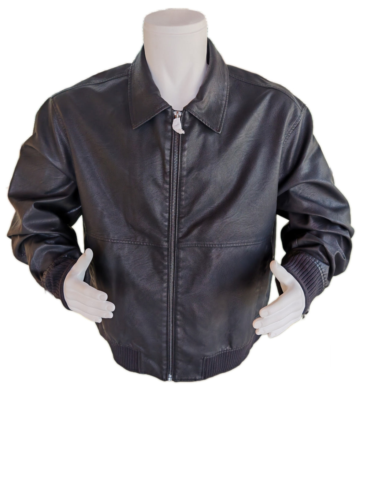 Jacheta piele artificiala barbati marimea XXXL  C&A