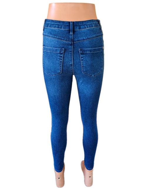 Blugi fete marimea XS(merge la 12 ani), marimea S(merge la 14 ani) High Skinny